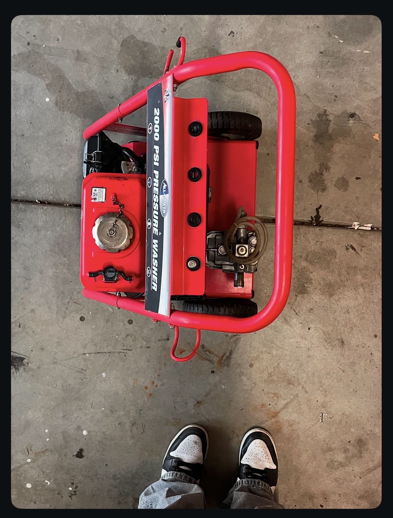 Gas Pressure Washer No Issues