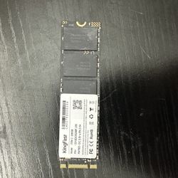 Kingfast Nvme Drive 256gb