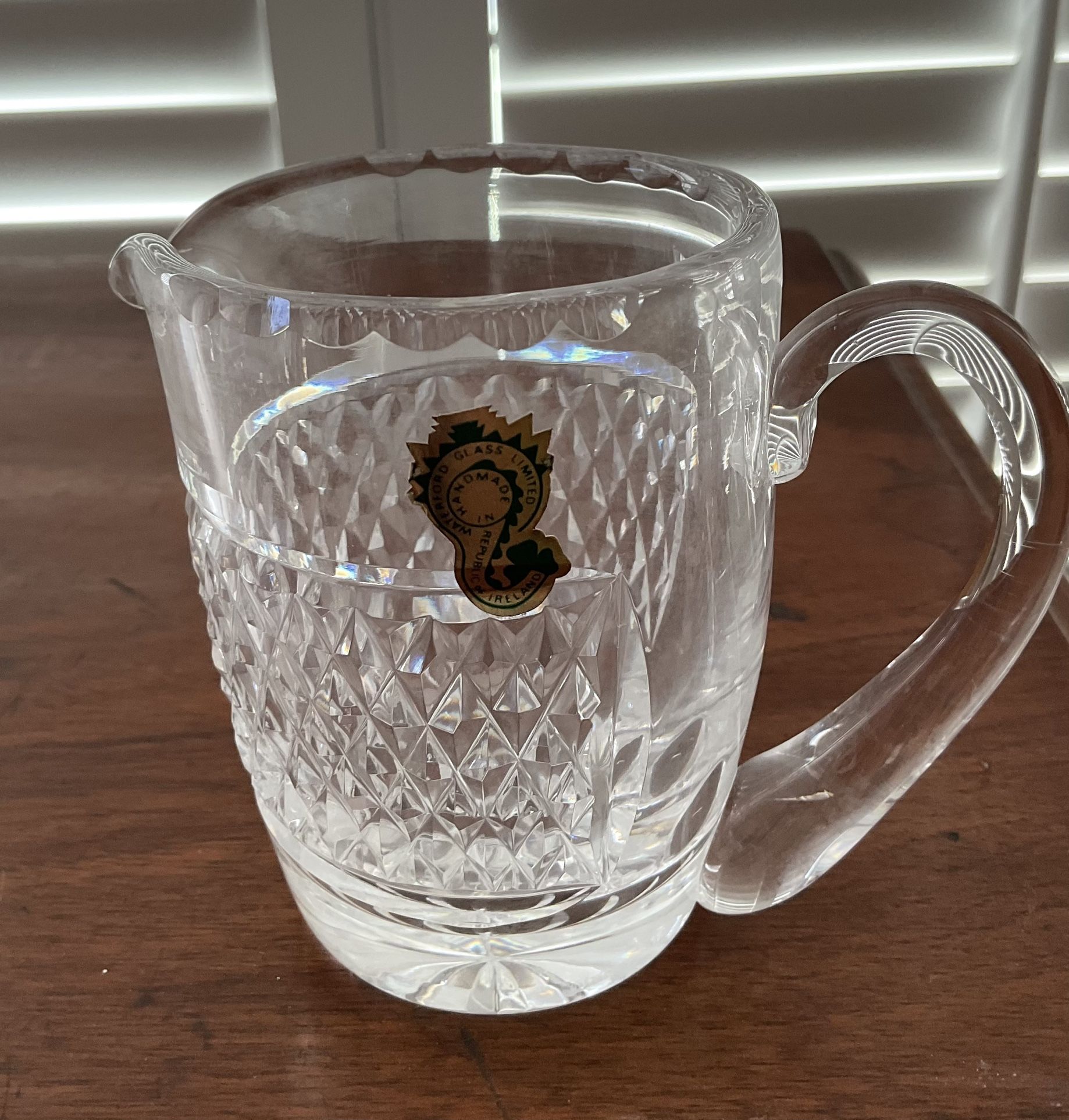 Waterford Crystal Creamer