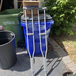 Crutches -tall