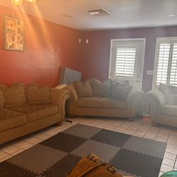 Couch Set (sofa+loveseat+chair)