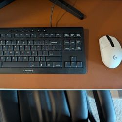 Cherry Keyboard And Logitech Mouse