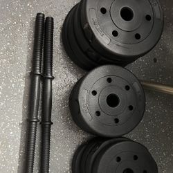 Adjustable Dumbbell Weights