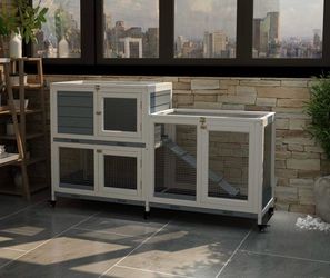Modern Rabbit Hutch / Bunny Condo 🐰