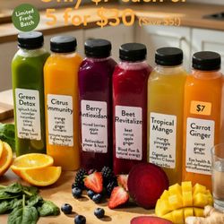 Pon Tu Orden ! Delicious Natural Juice 🍊🥬🍍🥭