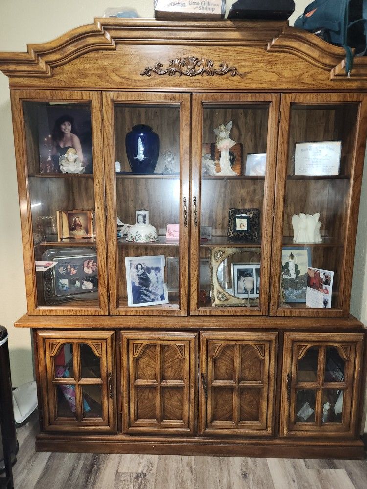 Antique China Hutch $500 OBO Motivated To Sell ASAP