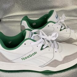 Reebok Classic Sneakers Court Drift Galaxy 1 Men’s 11.5,  Green White , NEW !!