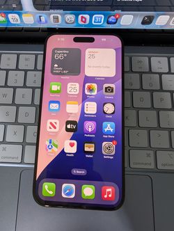 Apple iPhone 15 Pro Max 256GB Black T-Mobile Locked