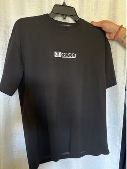 Gucci Black Logo T-Shirt — Made in Italy