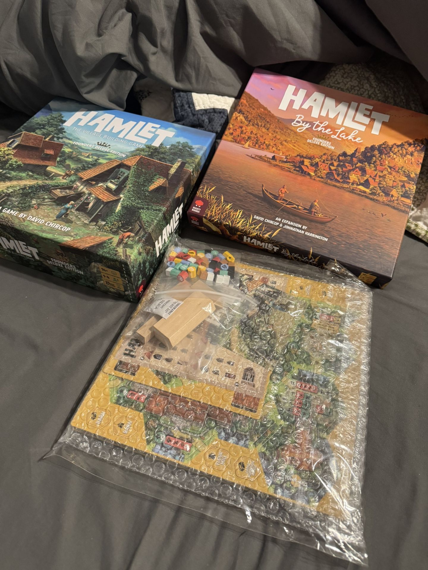 Hamlet Board Game w/ By The Lake Expansion