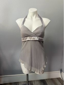 Studio Y Gray Halter Top
