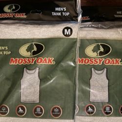Brand new Mossy Oak Men's Grey and White Vest Size M