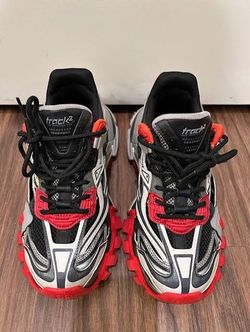 alenciaga Wmns Track.2 Trainer 'Black Grey Red'