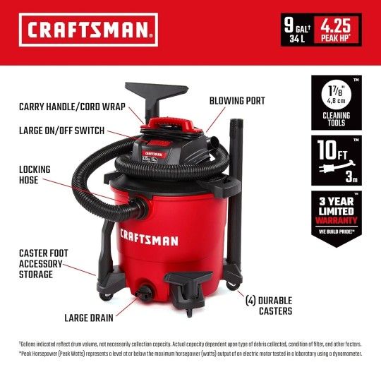 Craftsman Wet Dry Shop Vac