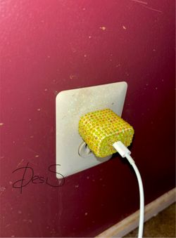Bedazzled Apple USB