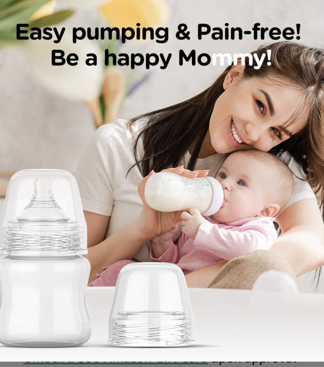 BABY STEPS Extractor de leche eléctrico doble