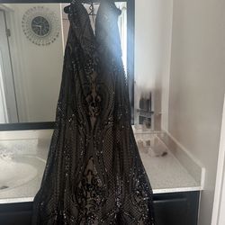 Black Elegant formal dress