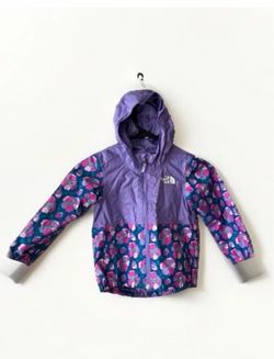 The North Face Girls Floral Windbreaker Jacket 3T