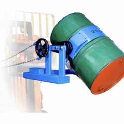 Morse Drum Carrier: 21 in Overall Ht, 27 in x 38 in x 21 in, 27 in Overall Lg, Steel, Tilt Item 9WTR