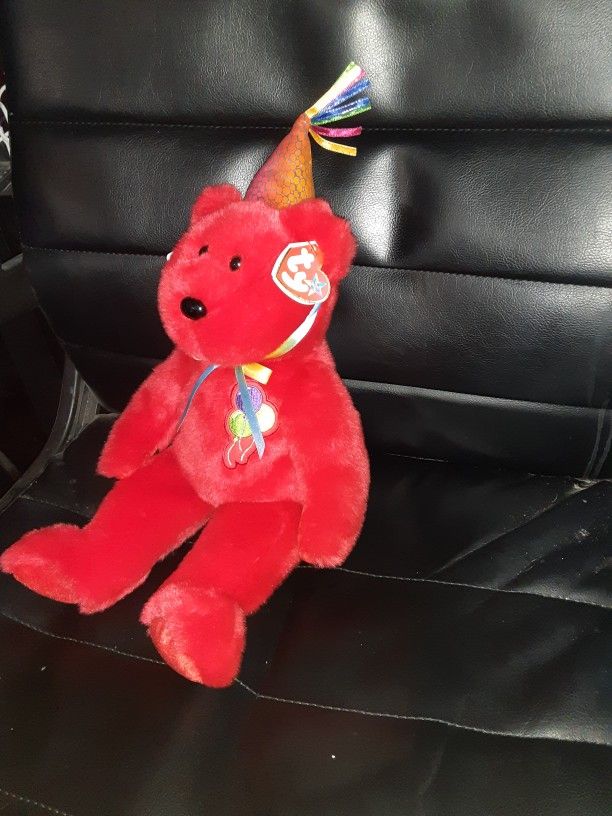 Large Ty Buddy, Birthday Bear