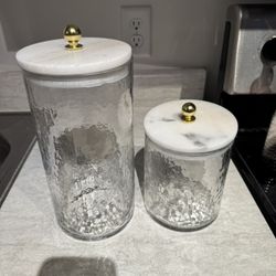 Marble canister set