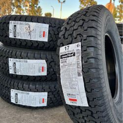 235/75/15 GOOD YEAR WRANGLER RADIAL  (4 TIRES NEW) INCLUDED INSTALLATION AND BALANCING 