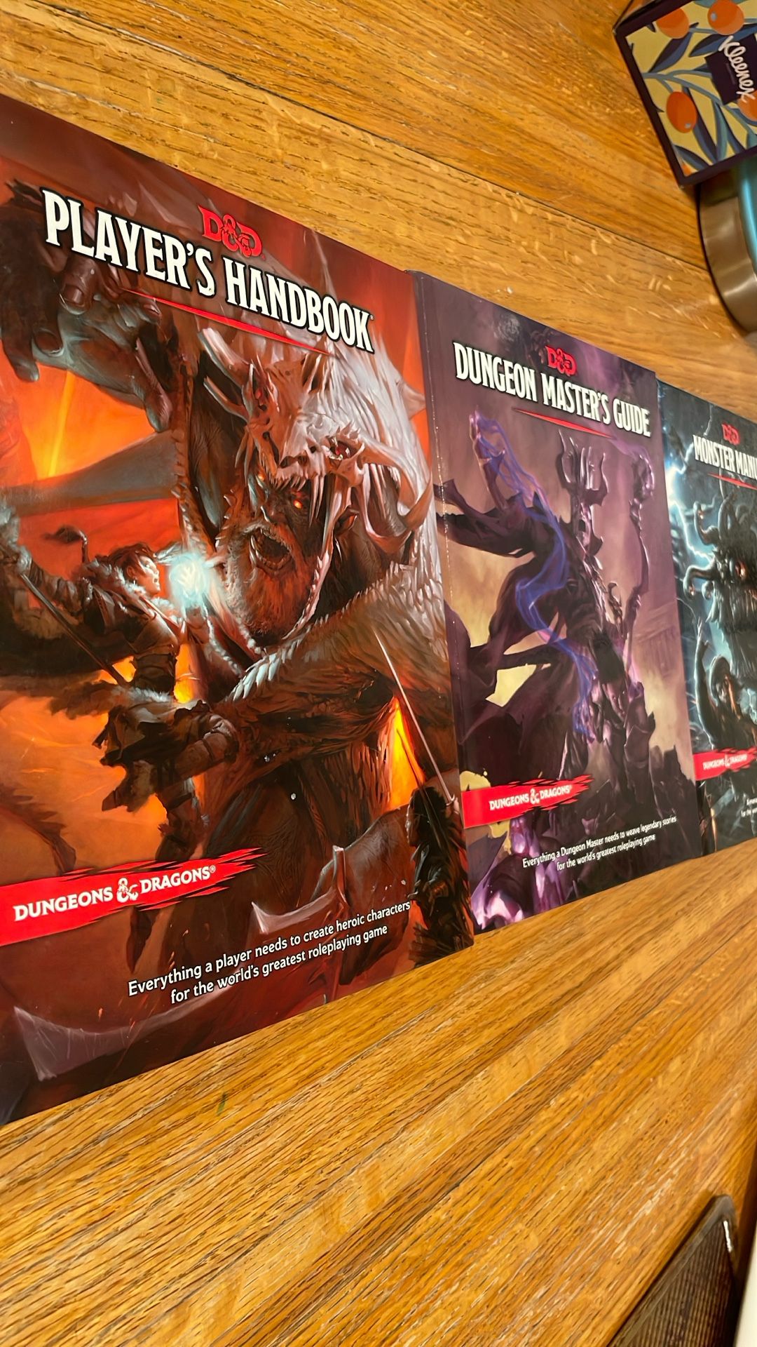 2014 Dungeons & Dragons Core Rule books, 5e