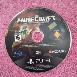 PlayStation 3 Minecraft PS3 Edition Disc Only