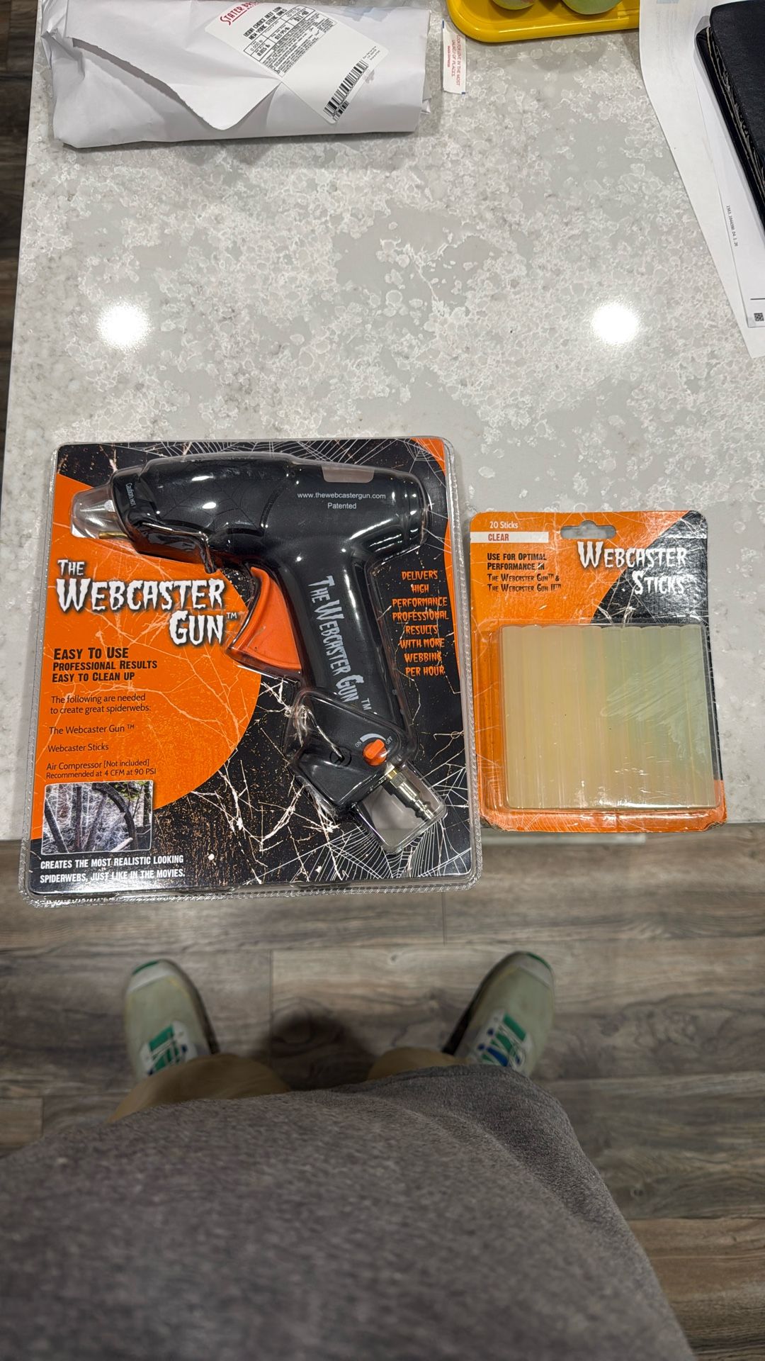 Halloween The Webcaster Gun Make Spiderwebs