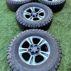 Tacoma Wheels Toyota Tundra Rims 4Runner Sequoia Land Cruiser Fj Rims TRD Pro Style Rims 4x4 T100 pick up 22RE TRD pro wheels TRD rims TRD off road KM