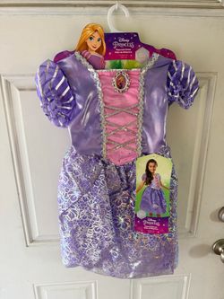 Disney Princess Rapunzel Dress Girls Costume