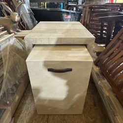 2 Double End Tables