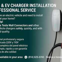 🔌 Tesla Charger – Installation available (charger NOT included)