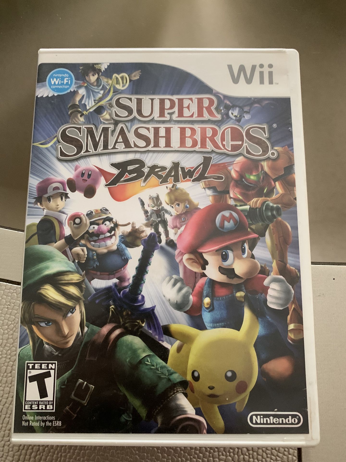 Nintendo Wii Super Smash Bros Brawl CIB Tested