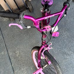 Girls Bike Purple 