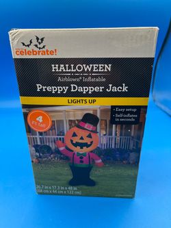 Way to celebrate ! Airblown Jack-o-lantern