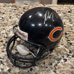 Riddell Chicago Bears Autographed Mini Football Helmet