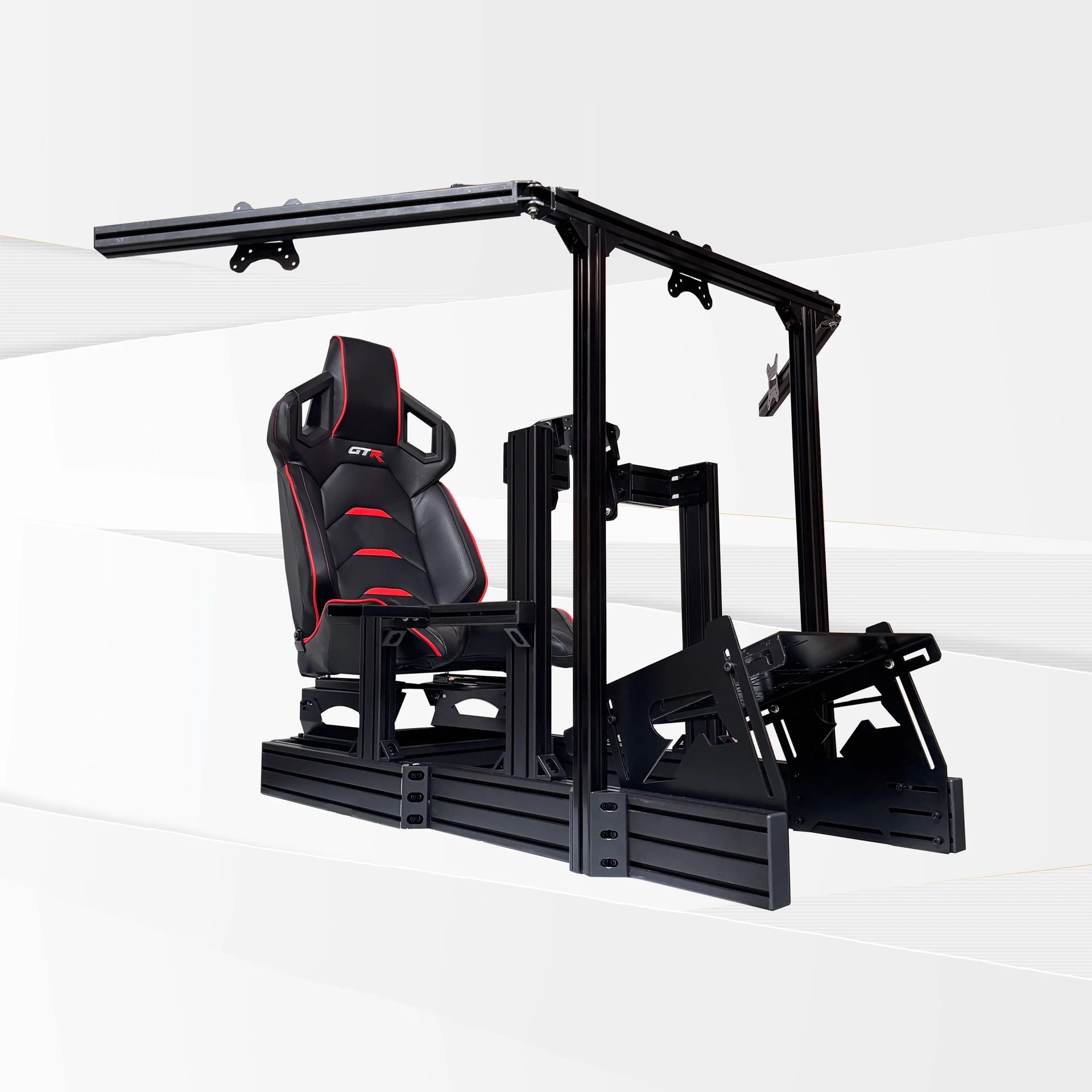 Used Demo GTR Simulator GTA Model Racing Simulator With Triple Monitor Stand