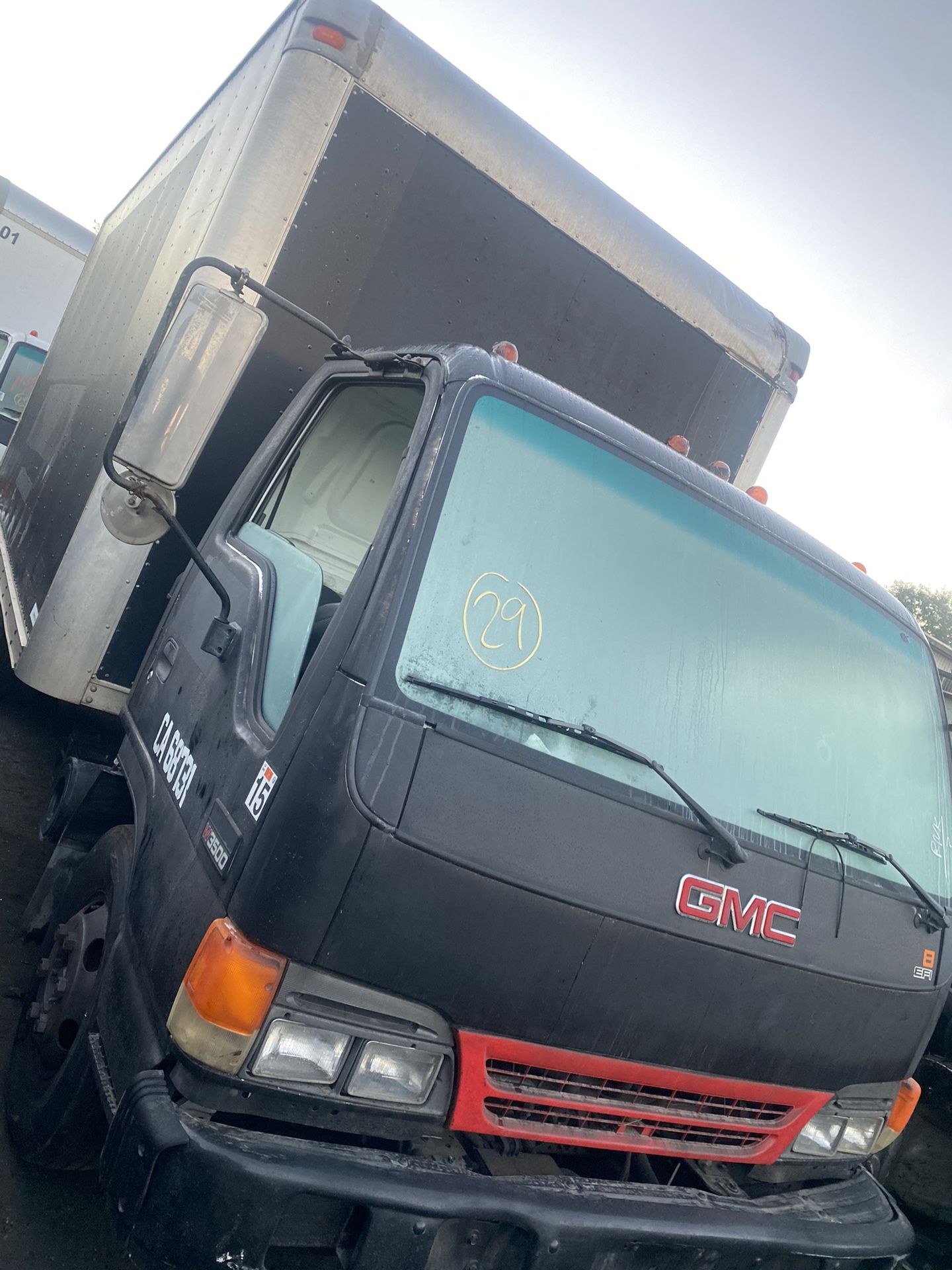 Gasoline Box Truck Automatic 