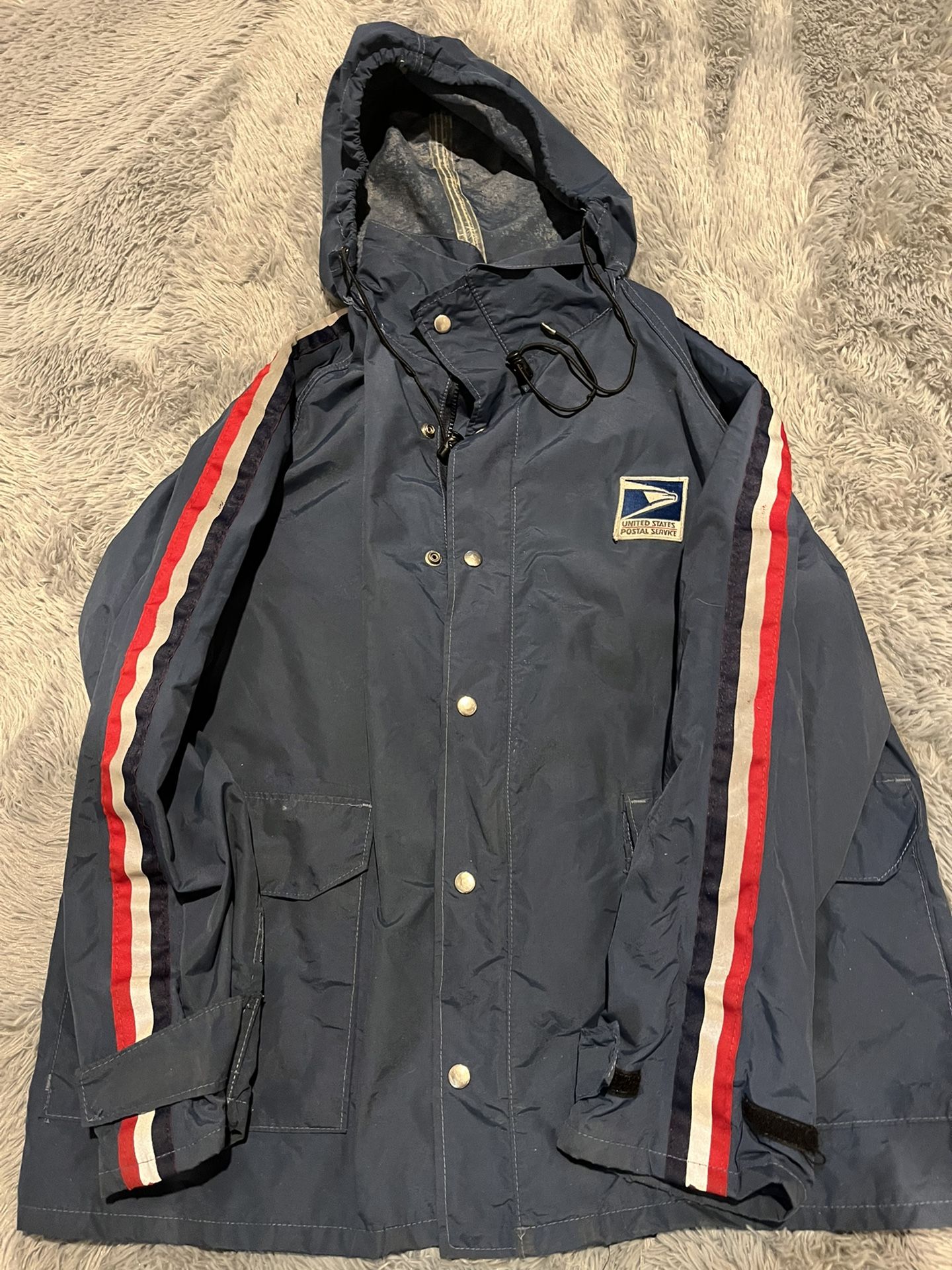 Postal rain parka 