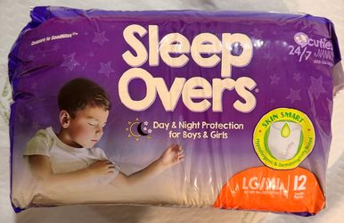 Sleep overs Sz L/XL 15 pack