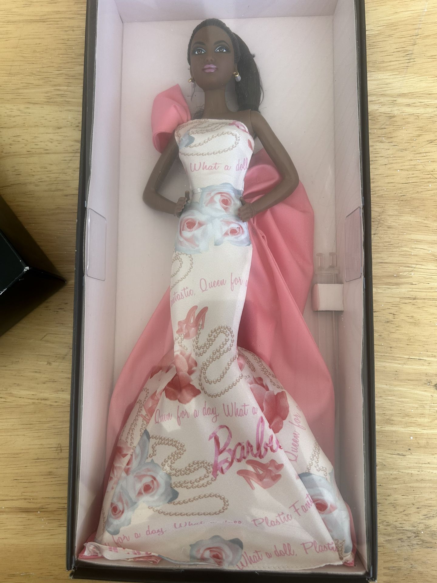  New BARBIE African American Barbie Doll - 2010 Avon Exclusive Rose Splendor 