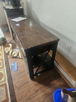 Large Strudy Entertainment Center