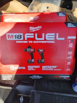 Milwaukee M18 FUEL DRILL/IMPACT COMBO