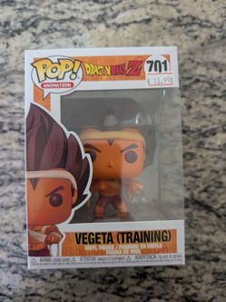 Funko Pop Dragon Ball Z Vegeta Training #701