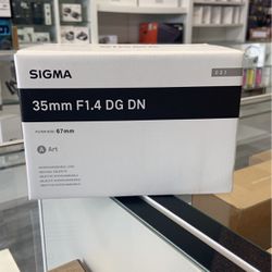Sigma 35mm F1.4