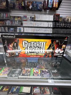 Guitar Hero 2 Double Pack PS2 $200 Gamehogs 11am-8pm