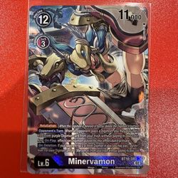 Minervamon (Alternate Art) - Xros Encounter (BT10) Digimon TCG