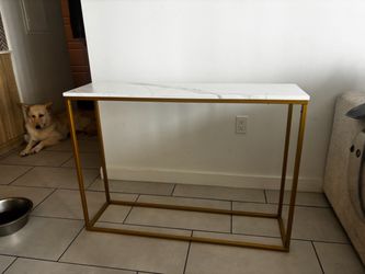 side marble table