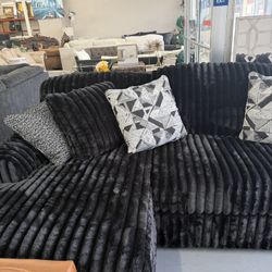 Trendy Corduroy Sectionals Only @ FURNITURE LOVE 💕 Same Day Delivery 🚚 